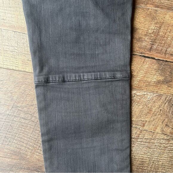 AE🦅 stretch women’s Next level stretch Jegging Crop Charcoal Grey Sz 12 EUC - Picture 7 of 15